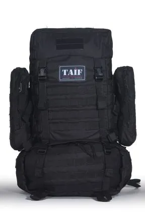 Рюкзак тактический Сармат 1, Оксфорд, черный, 65 л, ТАЙФ
