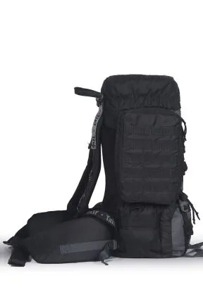 Рюкзак тактический Сармат 3, Оксфорд (рип-стоп), черный-серый, 55 л, ТАЙФ