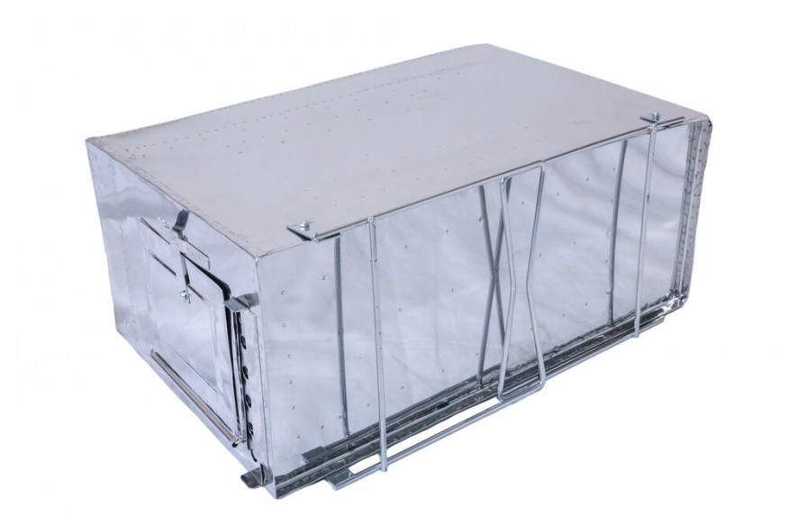 Печь походная Век Макси, сдвижной экран