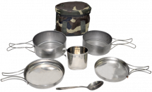 Набор посуды для офицера (сталь) Роза Ветров