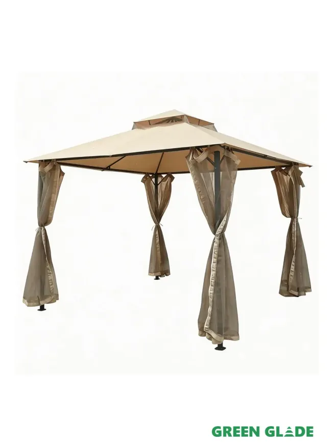 Шатер-беседка 72403 3х3х2,65 м полиэстер, Green Glade