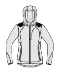 Guahoo Outdoor Summer Middle куртка женская модель, р. L