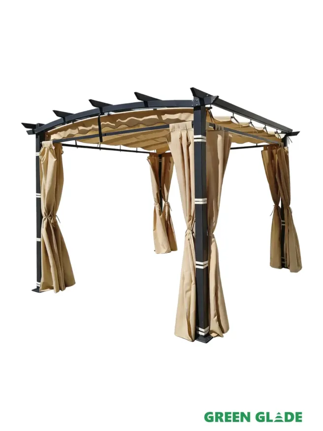 Шатер-беседка 72601 3х3х2,32 м полиэстер, Green Glade