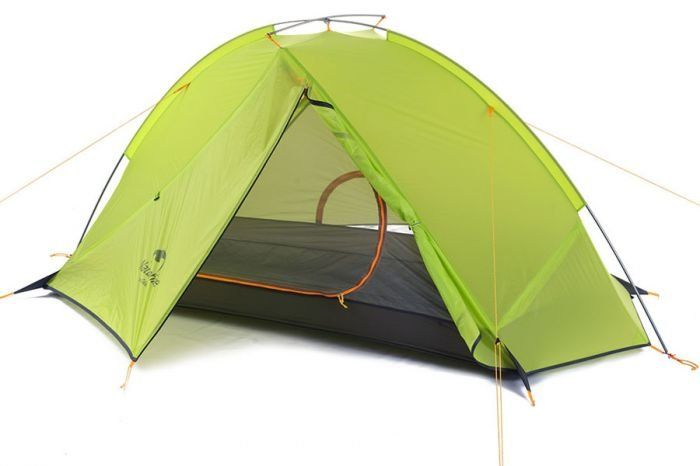 Палатка NATUREHIKE Taga 1 Ultralight Tent, одноместная, св.зеленый цвет