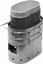 Печка щепочница Век под армейский котелок