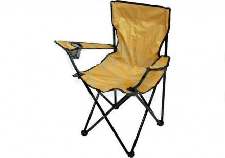 Кресло (стул) с подлокотниками туристическое складное  (d=16мм)