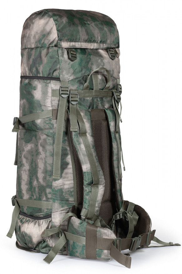 Рюкзак туристический Оптимал 6, мох, 80 л, ТАЙФ