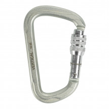 Карабин стальной люкс с муфтой, keylock, Вертикаль