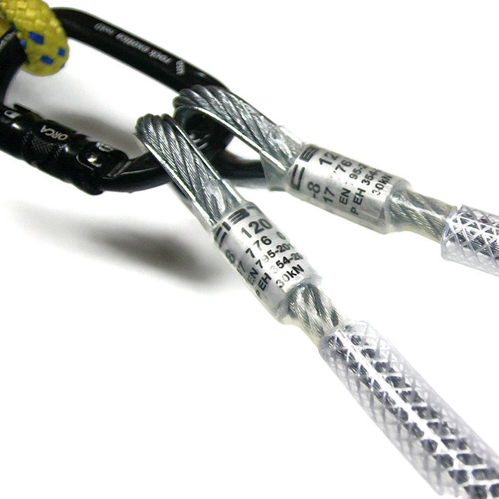 Анкерный строп из оцинкованной стали, длина 150 см, 30 кН (ЕАС)