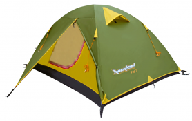 Палатка RockLand Peak 2+, зелёный цвет