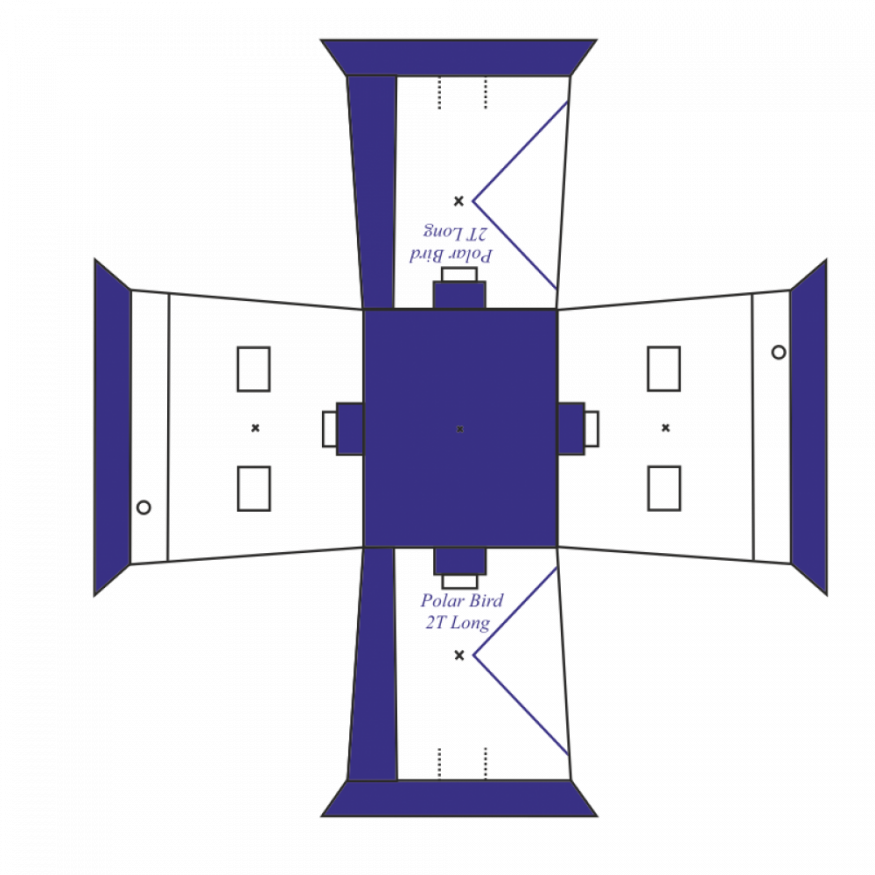 Палатка &amp;quot;Polar Bird 2Т long&amp;quot;