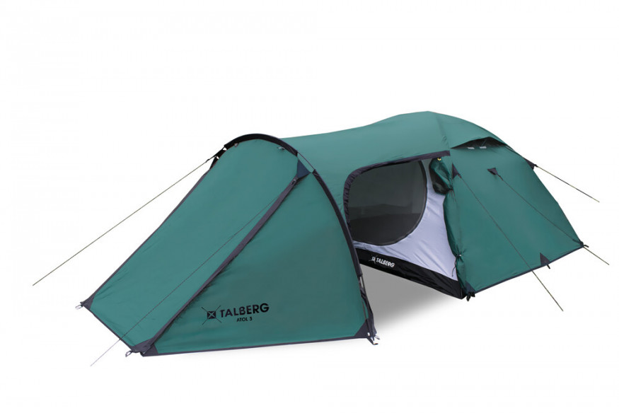 ATOL 3 палатка Talberg, зелёный