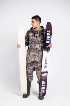 Лыжи Тайга, дерево, длина 165 см, ширина 150 мм