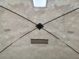 Зимняя палатка Мr.Fisher Лонг 290, камуфляж, композит (трехслойная)