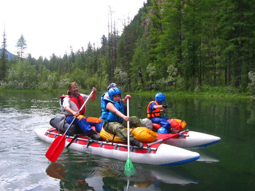 Надувной Катамаран Валдай-2