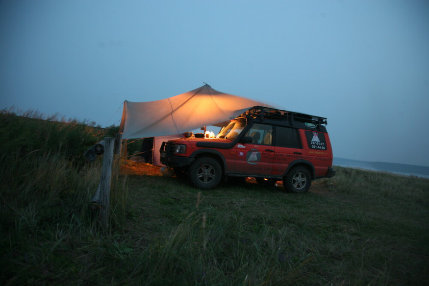 Тент Век 7х9 костровой