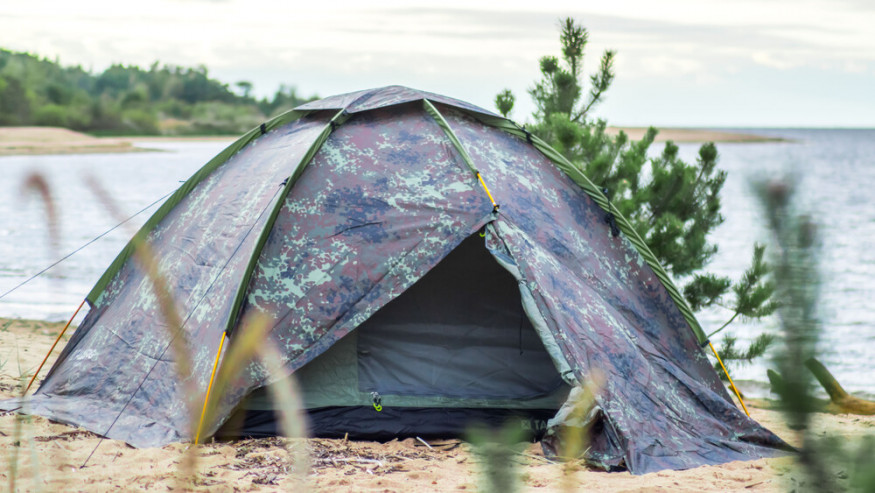 Палатка Talberg Hunter 4 pro, четырехместная, камуфляж