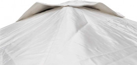 Палатка сварщика 3х3 м (ПВХ+брезент), каркас 18 мм