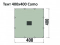 Тент RockLand 400x400 Camo