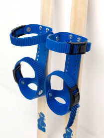 Детский лыжный комплект JUNIOR, 110 см, лыжи+крепления+палки