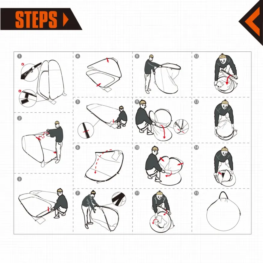 Походный душ 4015 MULTI TENT, King Camp