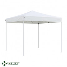 Тент-шатер Helex 24330 (раскладывается гармошкой), 3x3х3м полиэстер, белый