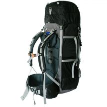 Рюкзак туристический Ragnar 75+10 черный, Tramp