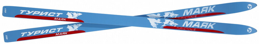 Лыжи туристические ТУРИСТ, дерево-пластиковые, длина 170 см