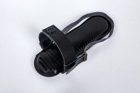 Комплект креплений: амортизатор, носковой и пяточный ремень (кожа)