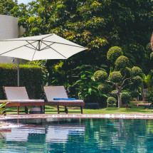 Зонт садовый (d=3 м) бежевый, 6001, Green Glade