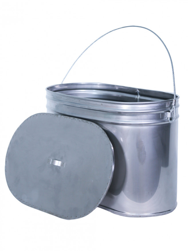 Котел Век с крышкой 9 л овальный