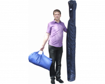 Торговая палатка Домик 3,0х3,0 К, каркас из квадратной трубы 20х20 мм